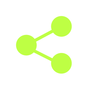 Icoon social en netwerken